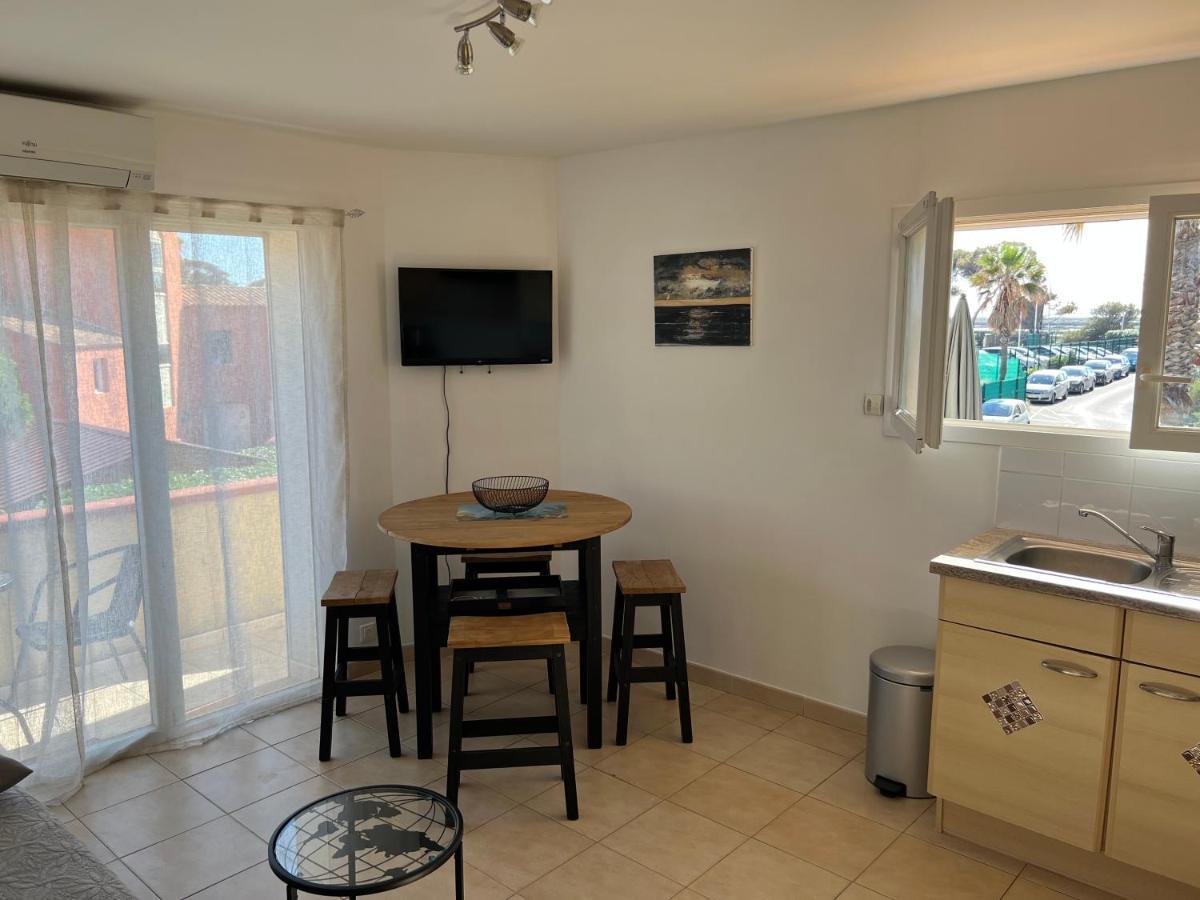 Plein Sud, Bel Appartement 20 Metres De La Plage La Capte Hyères Eksteriør billede
